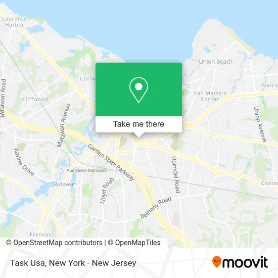 Task Usa map