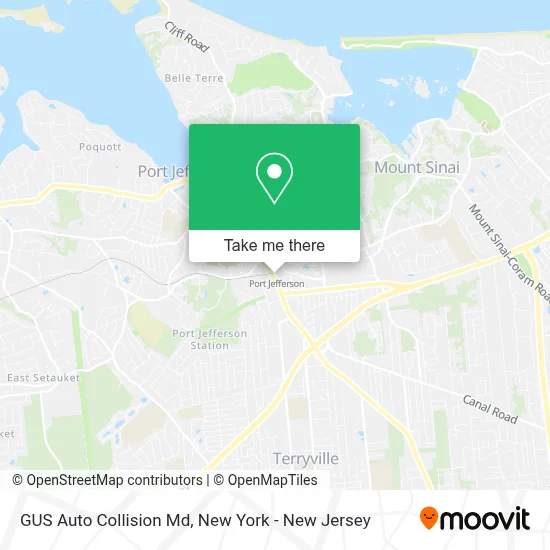 GUS Auto Collision Md map
