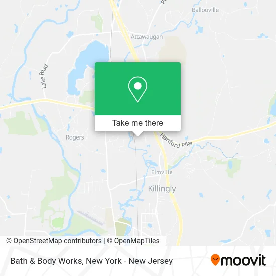Bath & Body Works map