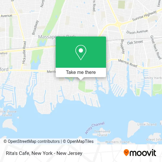 Rita's Cafe map