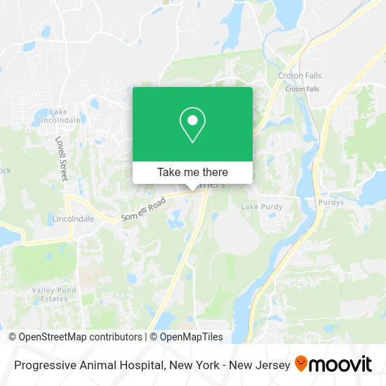 Progressive Animal Hospital map
