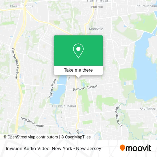 Invision Audio Video map
