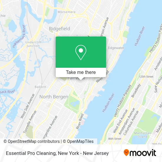 Essential Pro Cleaning map