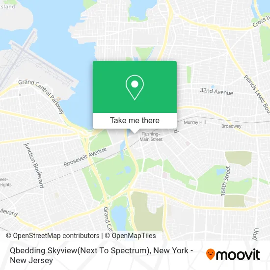 Qbedding Skyview(Next To Spectrum) map