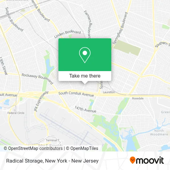Radical Storage map