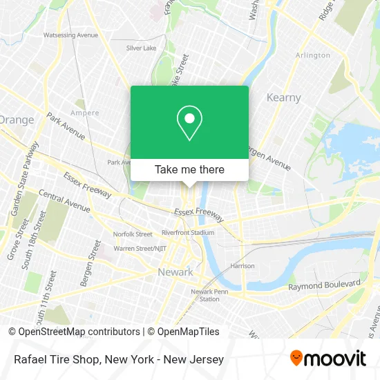 Rafael Tire Shop map