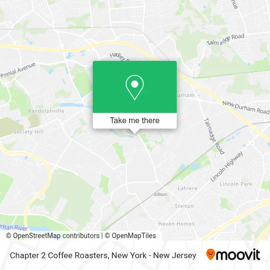 Chapter 2 Coffee Roasters map