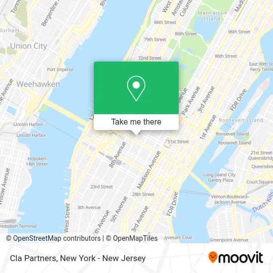 Cla Partners map