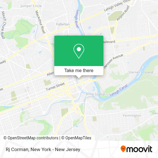 Rj Corman map