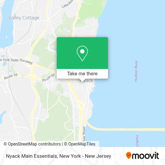 Nyack Main Essentials map