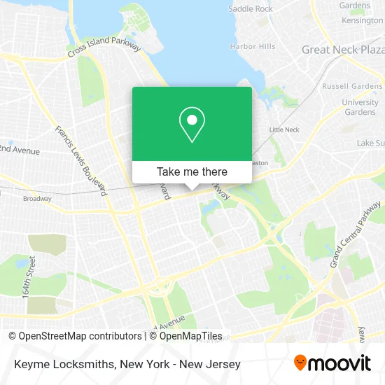 Keyme Locksmiths map