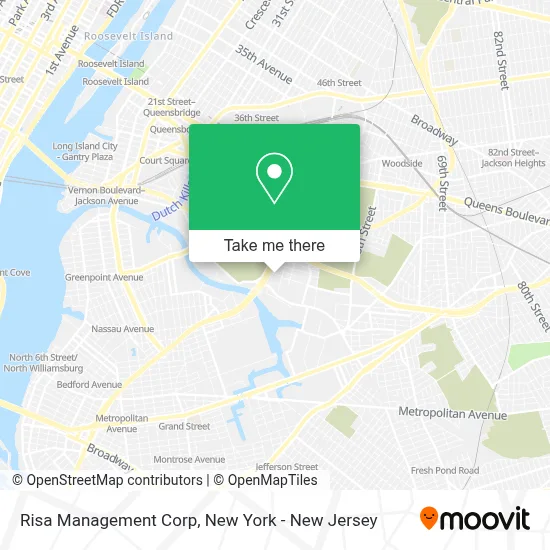 Risa Management Corp map