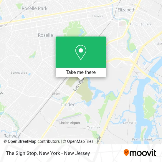 The Sign Stop map
