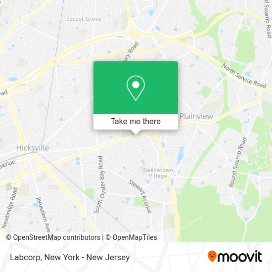 Labcorp map