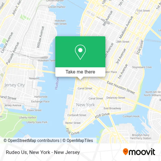 Rudeo Us map