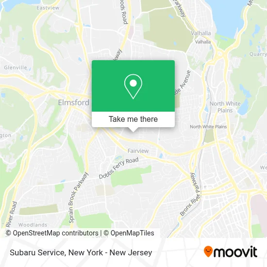 Subaru Service map