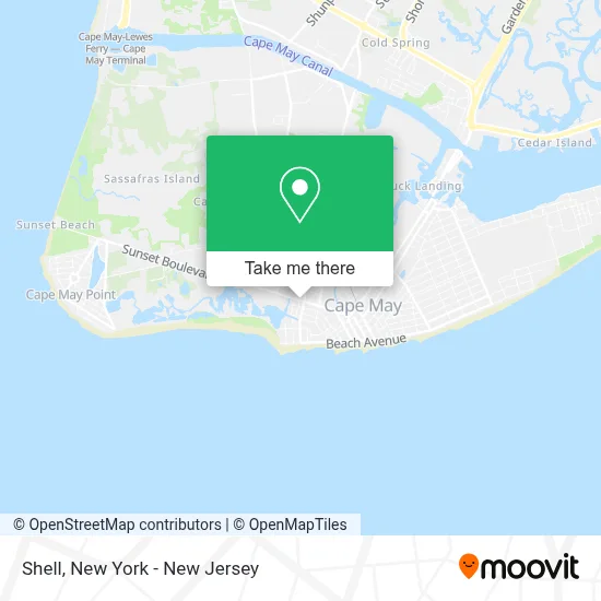 Shell map