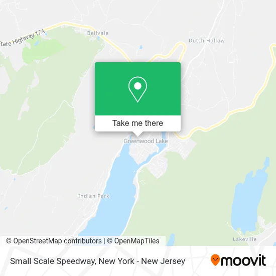 Small Scale Speedway map