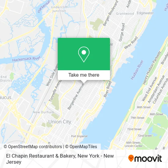 El Chapin Restaurant & Bakery map