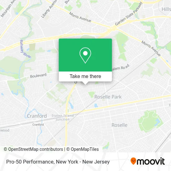 Pro-50 Performance map