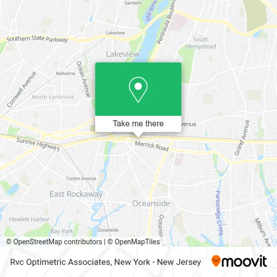Rvc Optimetric Associates map