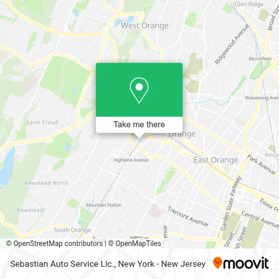 Sebastian Auto Service Llc. map