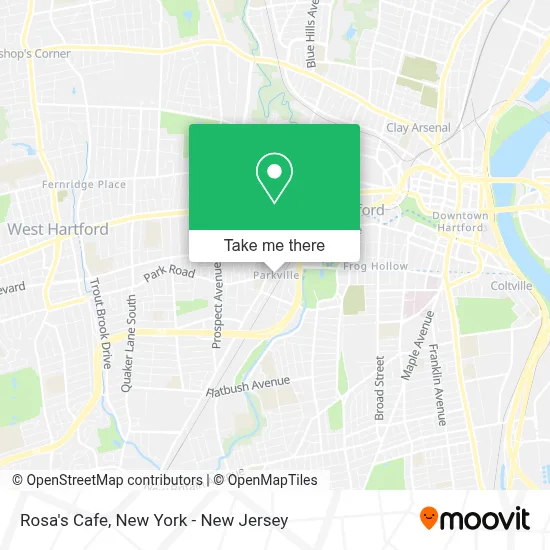 Rosa's Cafe map