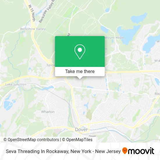 Seva Threading In Rockaway map