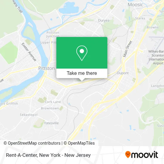 Rent-A-Center map