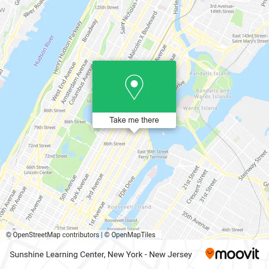 Sunshine Learning Center map