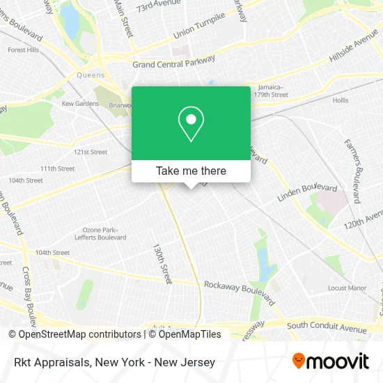 Rkt Appraisals map