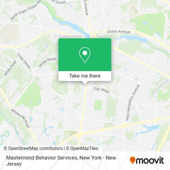 Mastermind Behavior Services map