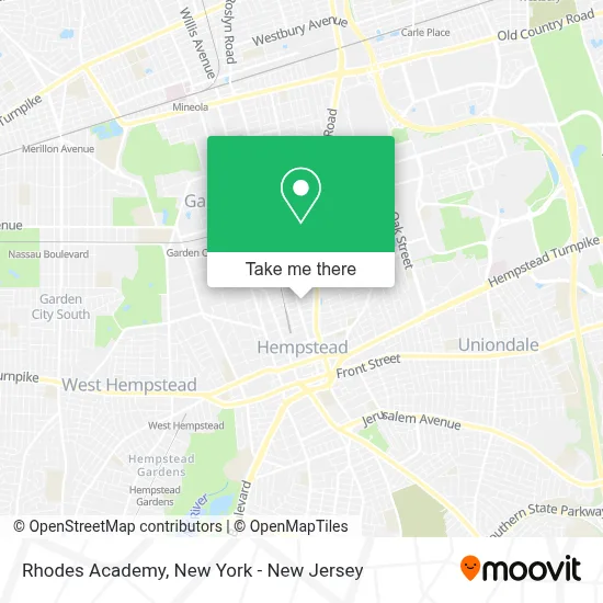 Rhodes Academy map