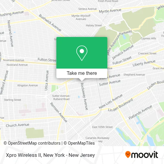 Xpro Wireless II map
