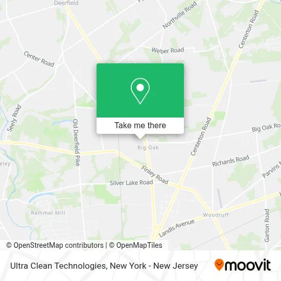 Ultra Clean Technologies map