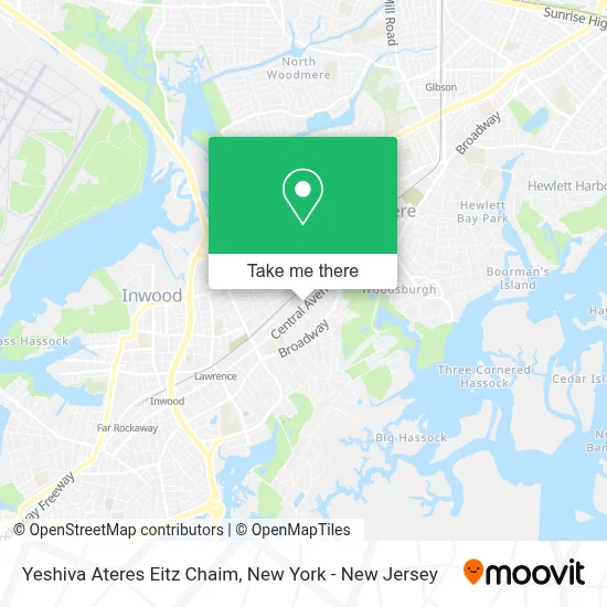 Yeshiva Ateres Eitz Chaim map