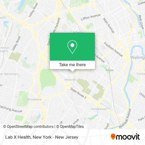 Lab X Health map