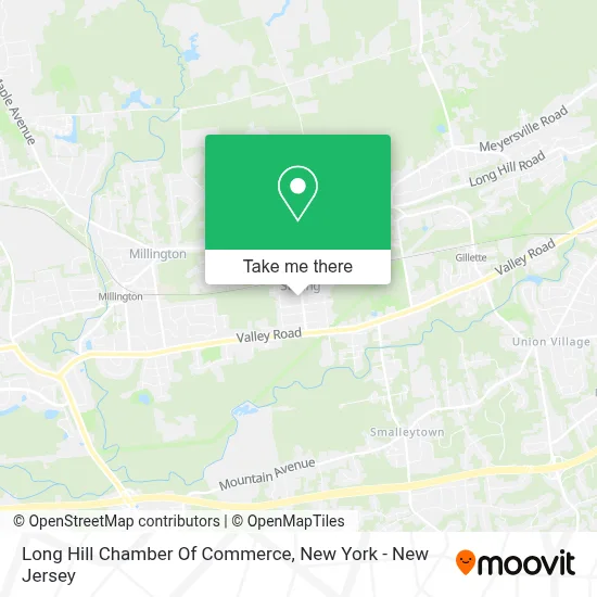 Long Hill Chamber Of Commerce map