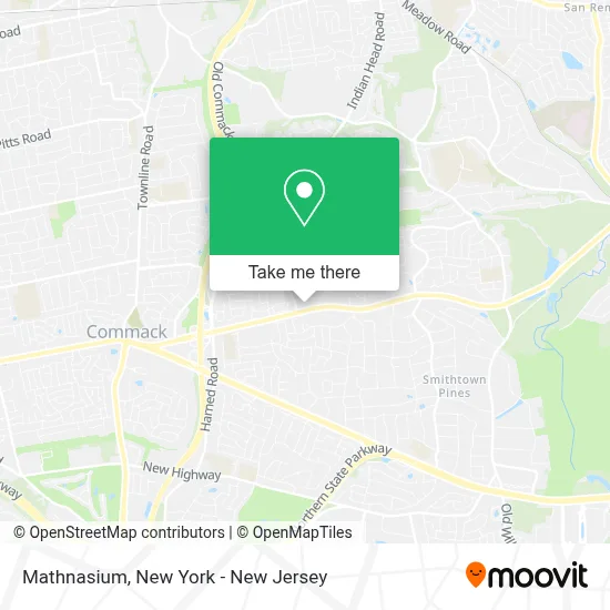 Mathnasium map