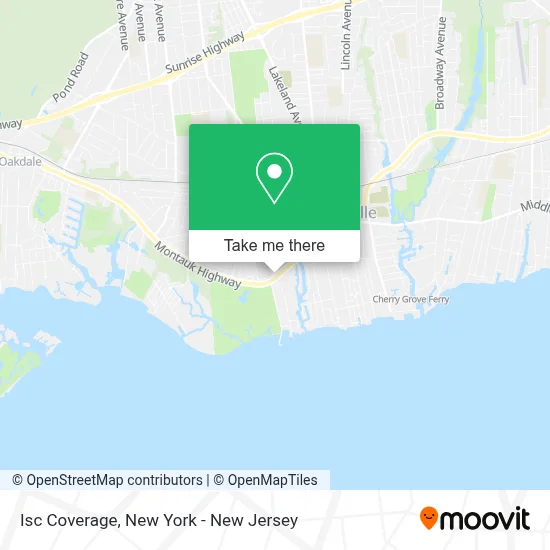 Isc Coverage map