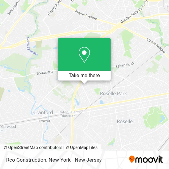 Rco Construction map