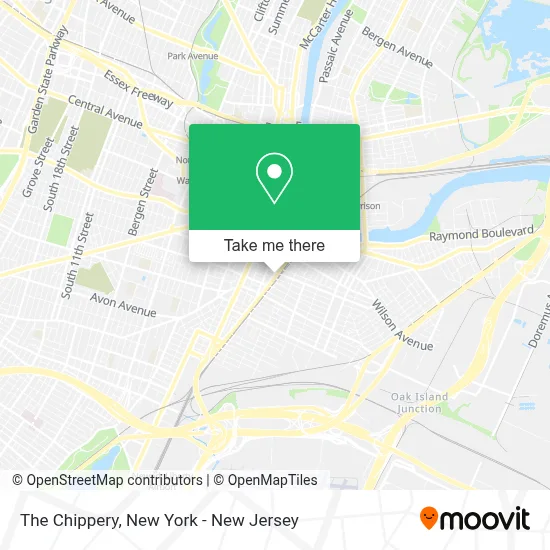 The Chippery map