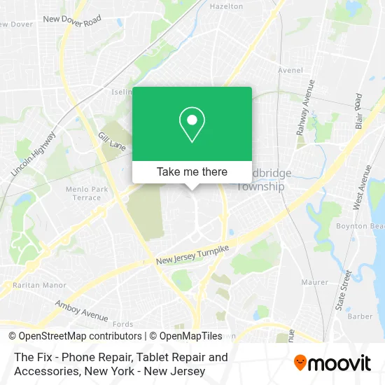 The Fix - Phone Repair, Tablet Repair and Accessories map