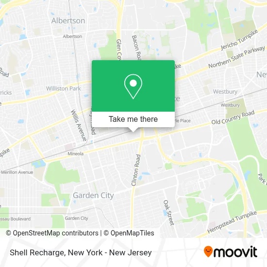 Shell Recharge map