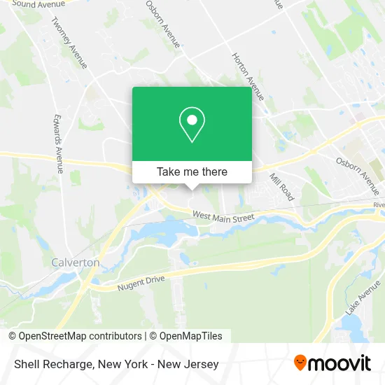Shell Recharge map