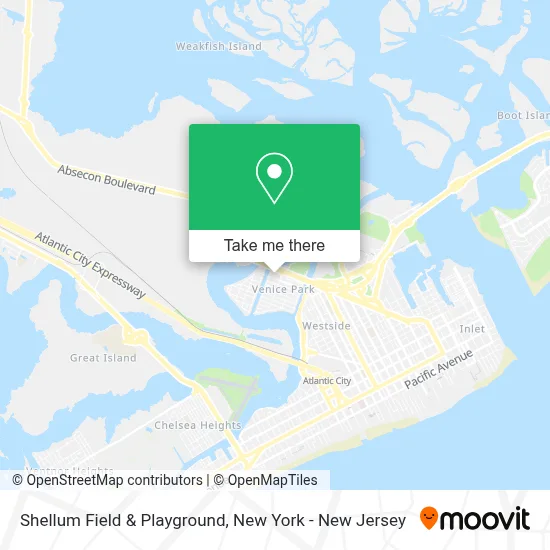 Shellum Field & Playground map