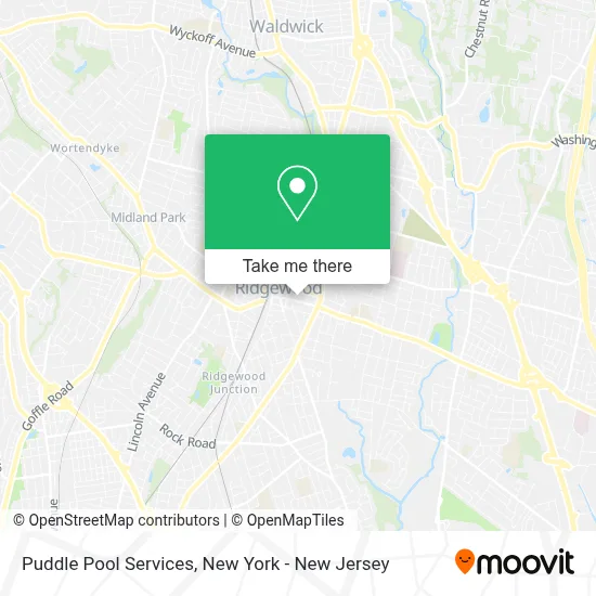 Puddle Pool Services map