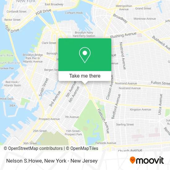 Nelson S.Howe map