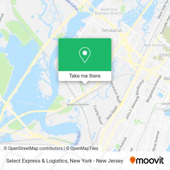 Select Express & Logistics map