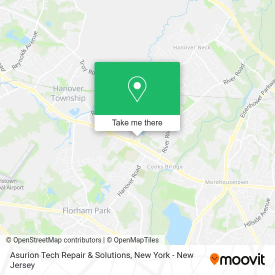 Asurion Tech Repair & Solutions map